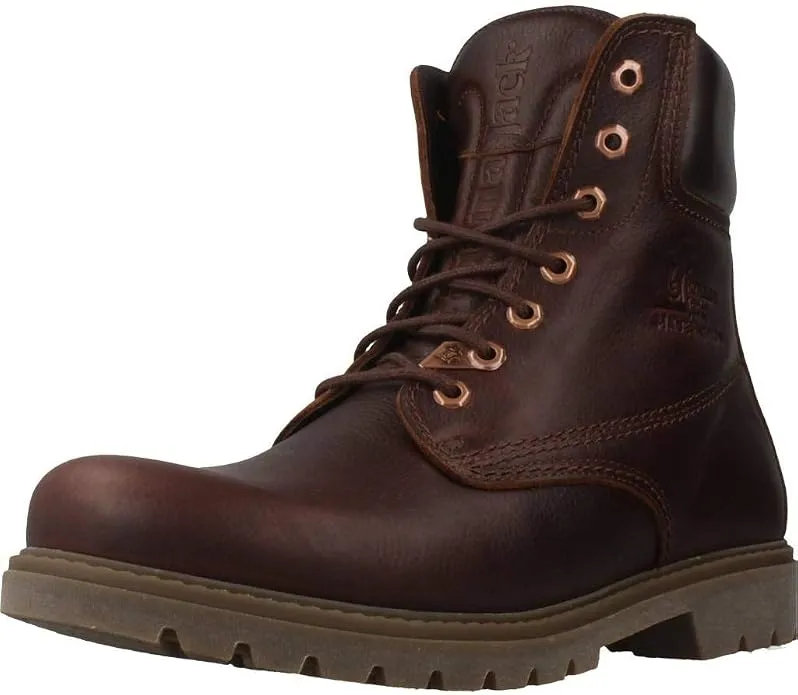 Panama Jack Panama 03 Botas Clásicas Hombre Amarillo Napa Vintage Talla 44