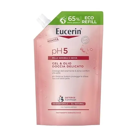 Eucerin pH5 Aceite de Ducha Recambio 400 ml para Piel Sensible