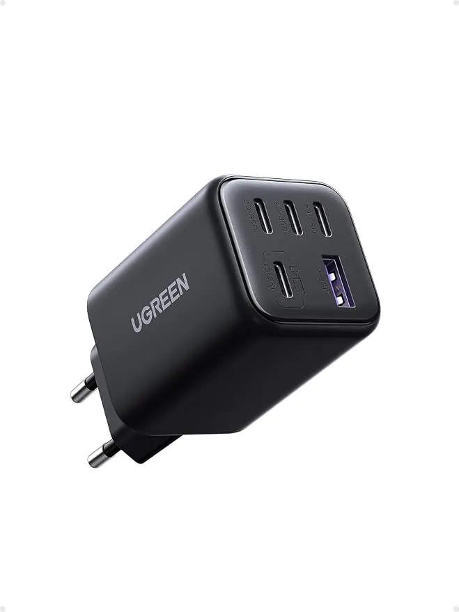UGREEN Cargador 45W con 5 Puertos GAN y Carga Rápida PPS