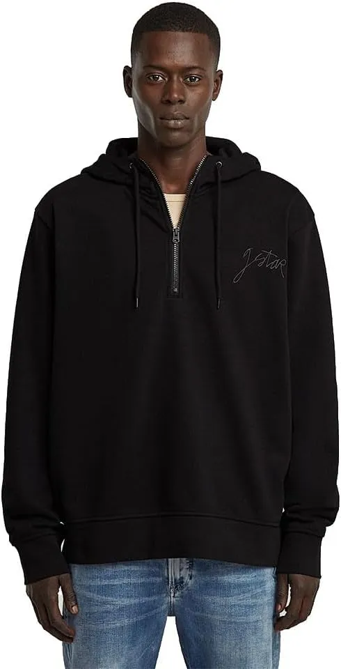 Sudadera para Hombre G-STAR Script Half Zip HDD Sw