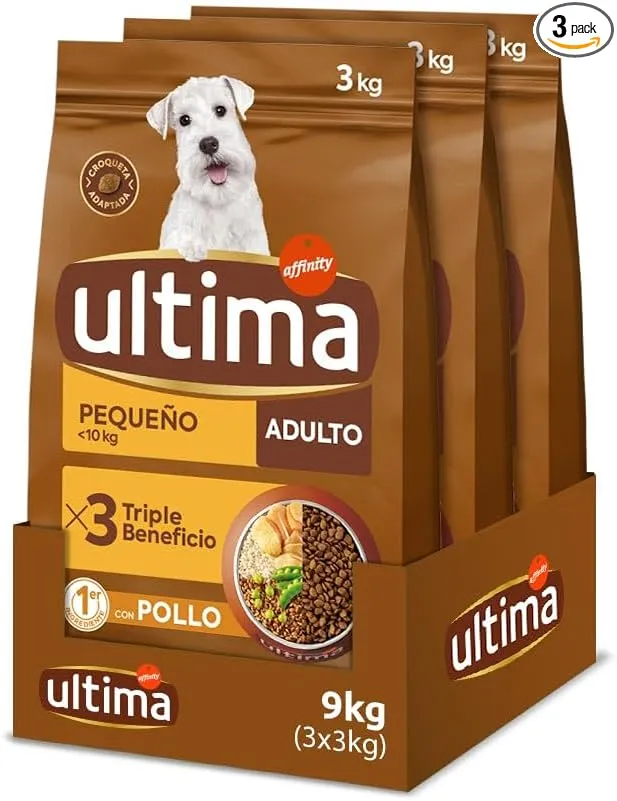 Alimento para Perros Adultos de Raza Pequeña con Pollo Ultima