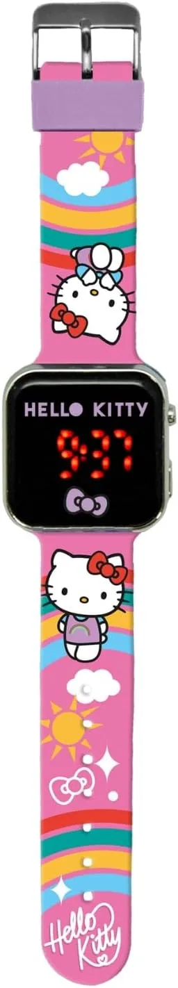 Reloj Led Hello Kitty