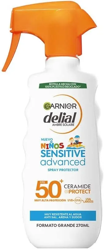 PROTECTOR SOLAR GARNIER DELIAL NIÑOS SENSITIVE ADVANCED