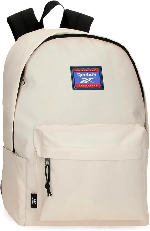 Mochila Escolar Reebok Brooklyn Colors Beige - Organización y Estilo