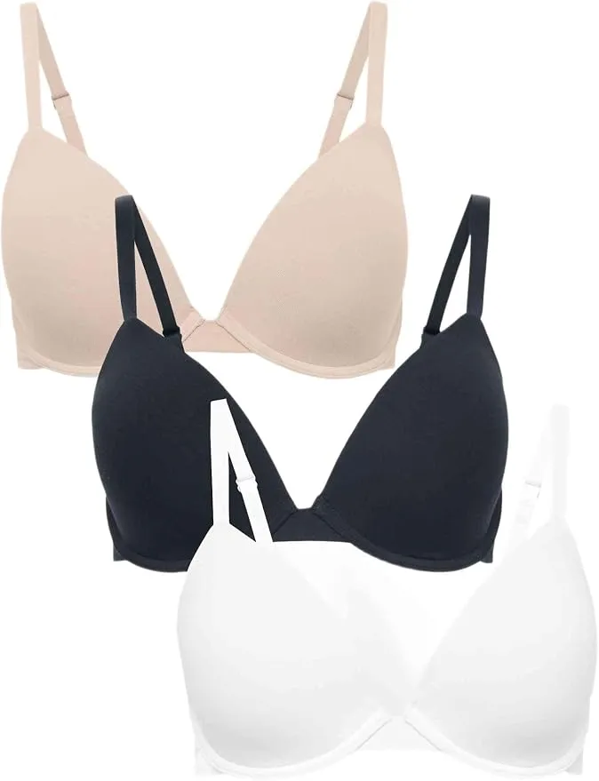 Pack 3 Sujetadores Escotados con Aros Marks & Spencer