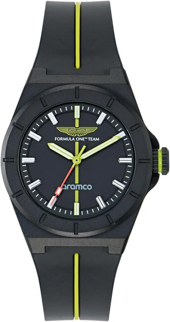 Reloj Aston Martin F1 para Hombre, Esfera Luminosa y Sumergible