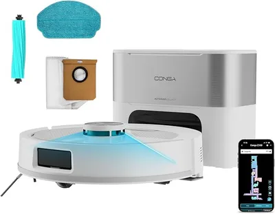 Robot aspirador Cecotec Conga Y80 Pearl