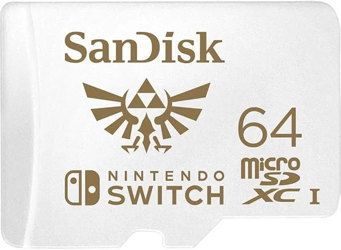 Tarjeta microSD SanDisk 64GB para Nintendo Switch