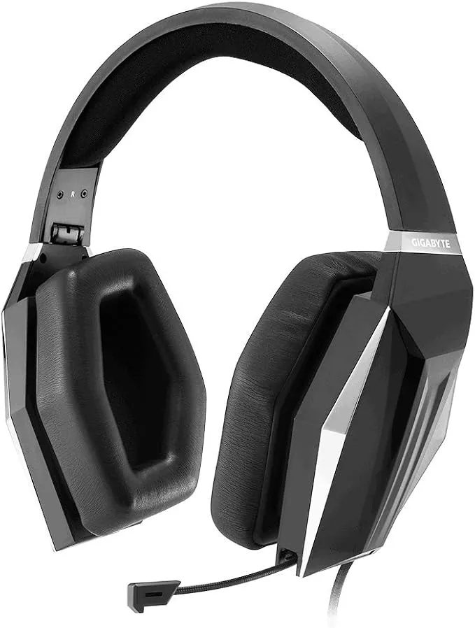 Gigabyte Force H5 - Auriculares Gaming, Color Negro