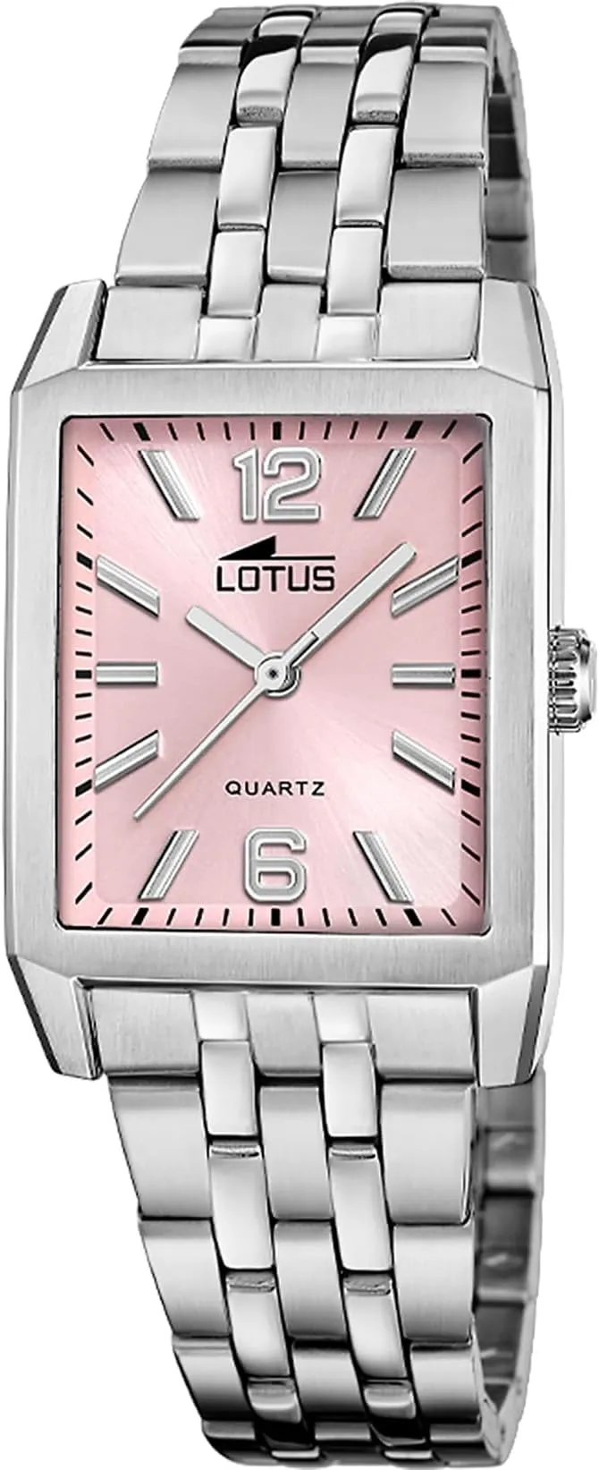 LOTUS Reloj Mujer Analógico de Acero Inoxidable 316l Plateado