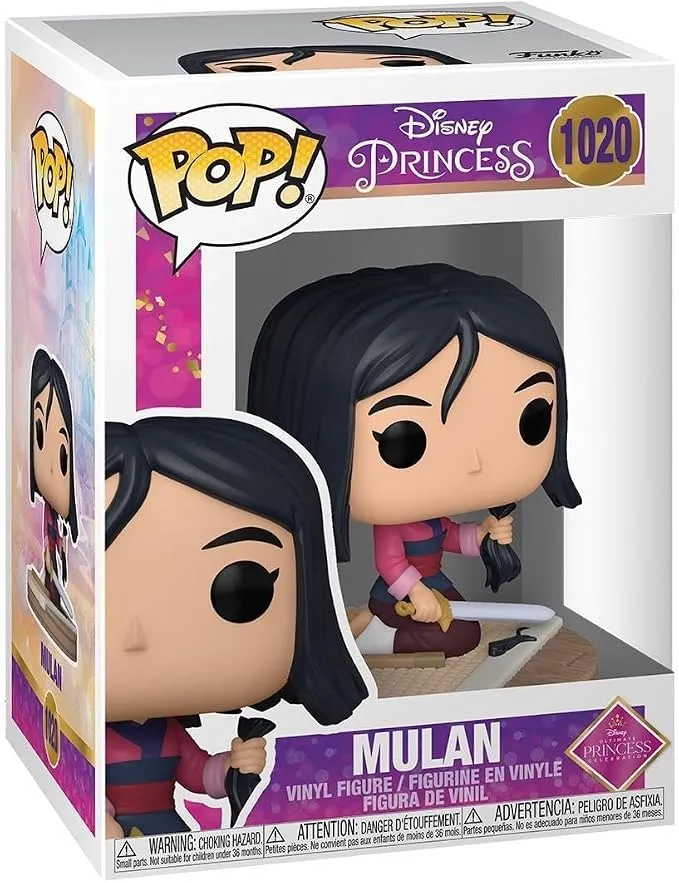 Funko Pop Disney Mulan Ultimate Princess - Figura Vinilo Coleccionable