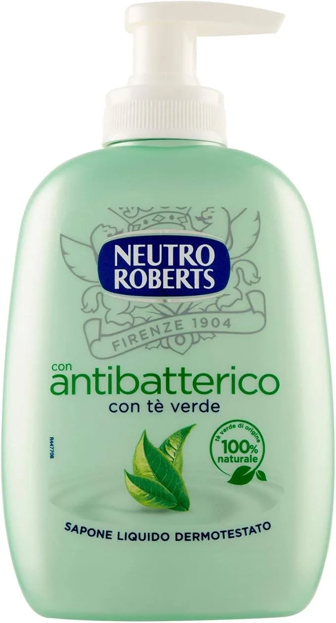 Jabón Líquido Antibacteriano con Té Verde - 200ml