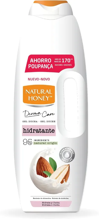 Gel Ducha Grande Natural Honey Almendra