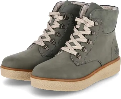 Rieker Y0033 - Botas con cordones para mujer