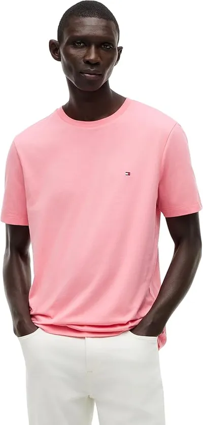 Tommy Hilfiger Camiseta ESS Seasonal Reg Fit Solid Mw0Mw39995 S/S