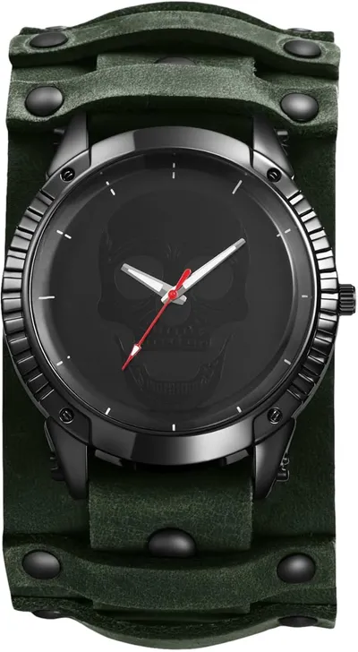OIDEA Reloj Analógico de Cuarzo Steampunk