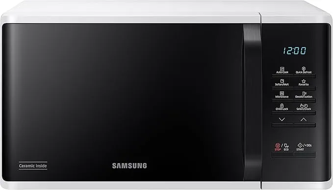 Samsung Microondas Libre Instalación 23L 800W MS23K3513AW/EC
