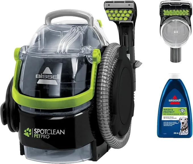 BISSELL SpotClean Pet Pro: Limpiador de Manchas y Mascotas 750W