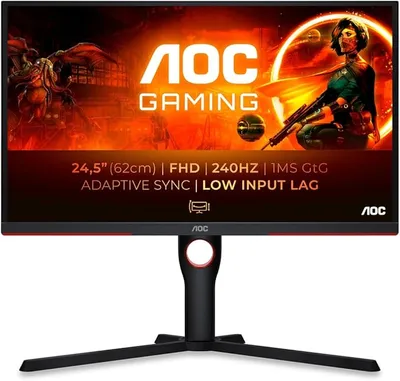 Monitor Gaming AOC 25G3ZM/BK 25" FHD 240Hz
