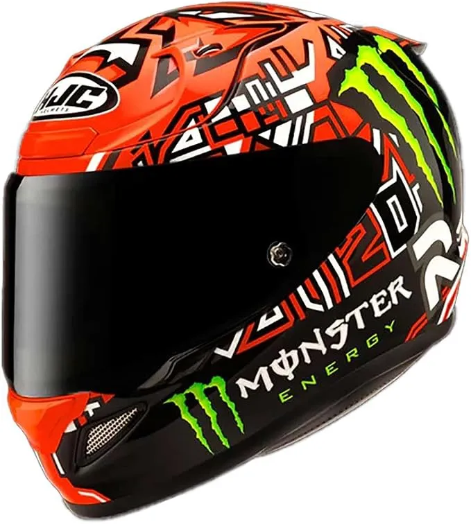 HJC Casco Moto Integral RPHA 12 Quartararo Replica II Black/Red MC1 XXL