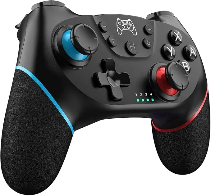 Mando Inalámbrico Pro Controller para Nintendo Switch con Giroscopio y Turbo