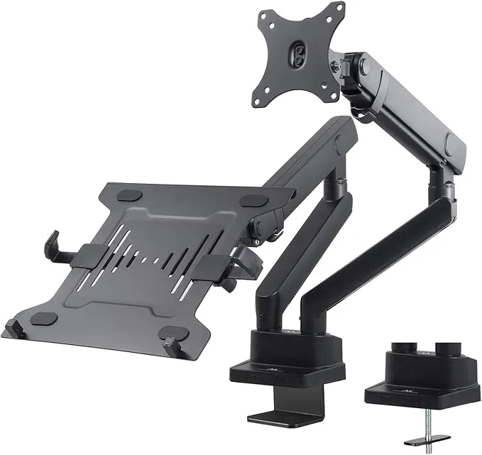 Soporte Universal para Monitor y Portátil con Placa de Soporte