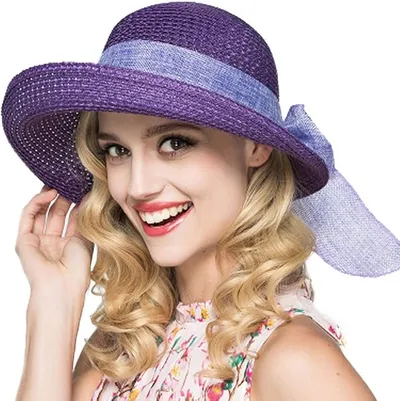 Sombrero para El Sol, Gorra de Paja para Mujer