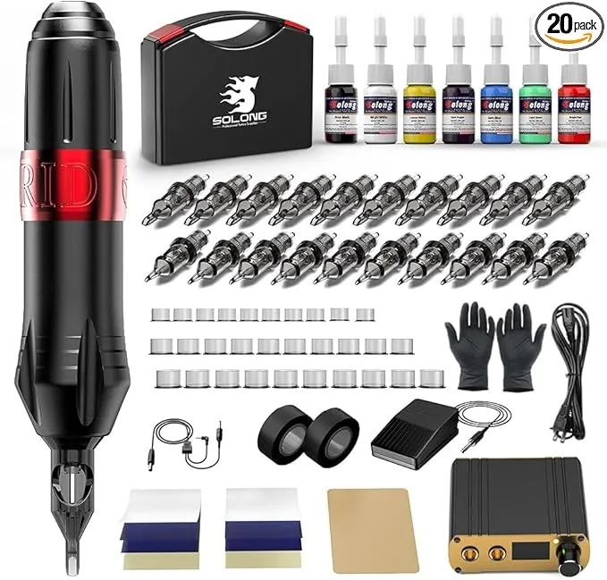 Solong Tattoo Kit Completo Profesional