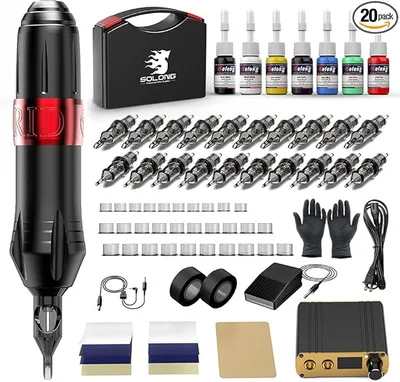 Solong Tattoo Kit Completo Profesional