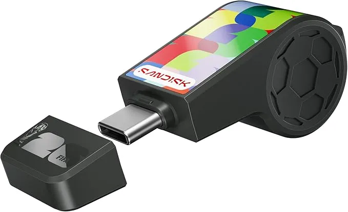 SANDISK Unidad Flash USB-C edición FIFA World Cup 2026 Global de 128 GB