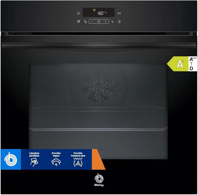 Horno Balay Multifunción con Vapor, Pirólisis y Freidora de Aire