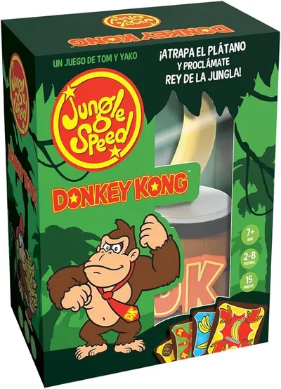 Asmodee Jungle Speed Donkey Kong: Juego de destreza