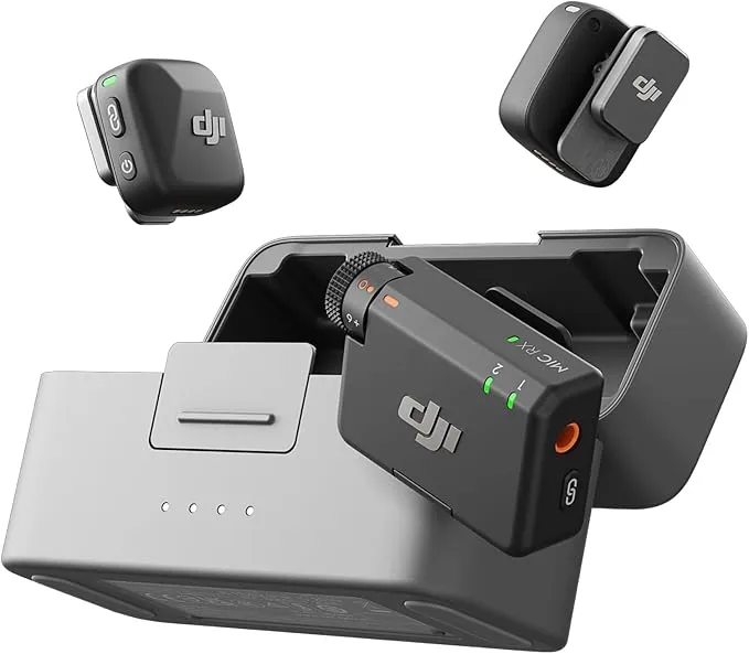 DJI Mic Mini: Micrófono Inalámbrico Ultraligero con 48h de Autonomía