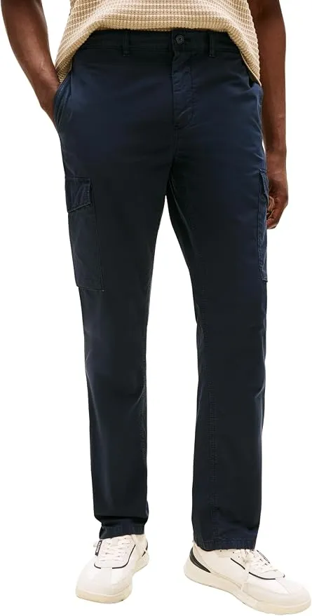 Pantalones Cargo Tommy Hilfiger Denton Twill con Bolsillos