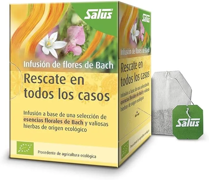 Salus Flores de Bach Rescate en Todos los Casos Infusión - 15 sobres