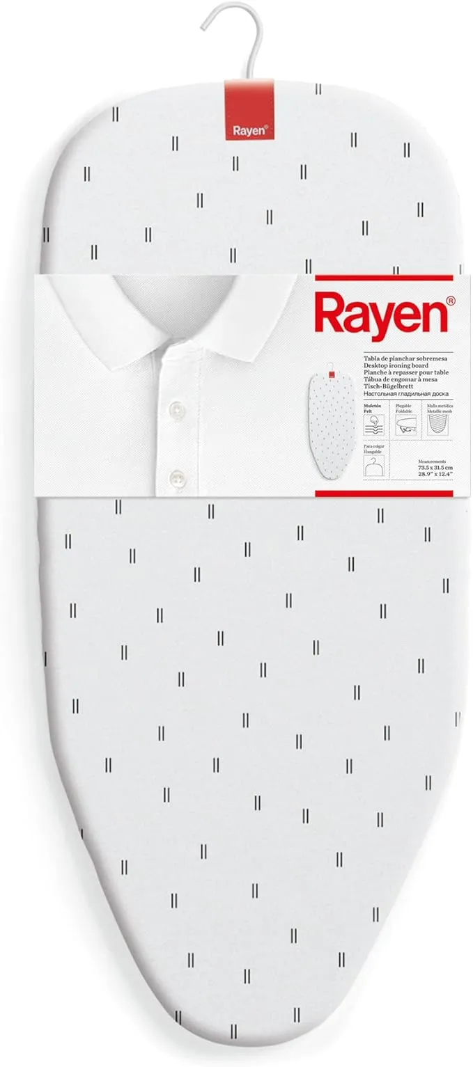 Rayen Tabla de Planchar de Sobremesa Plegable Compacta