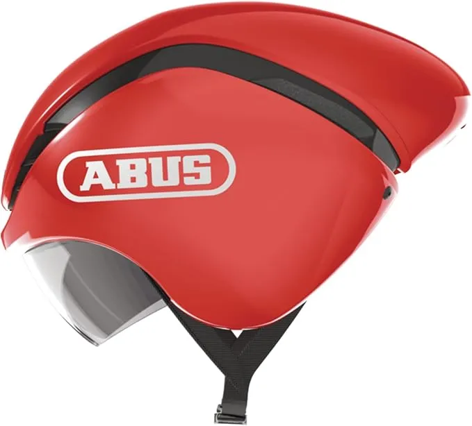 Casco de Contrarreloj ABUS GameChanger TT Aerodinámico Talla S Rojo