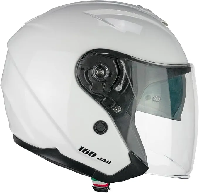 CGM Casco Abierto 160A Jad Mono Blanco, XXL (63-64 cm)