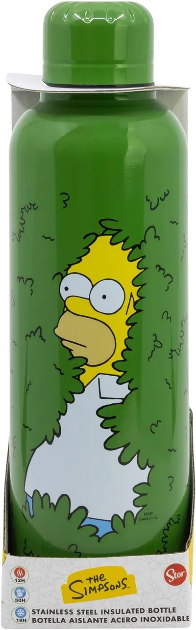 Stor BOTELLA TERMO ACERO INOXIDABLE 515 ML SIMPSONS HOMER