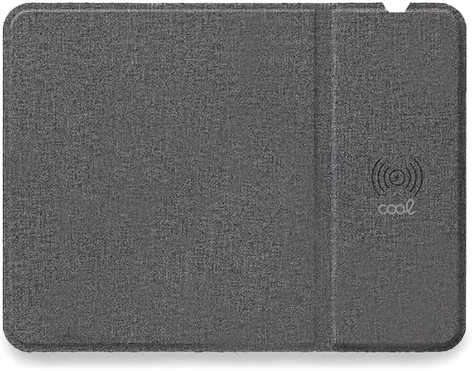 Alfombrilla Ratón con Carga Inalámbrica Qi 15W