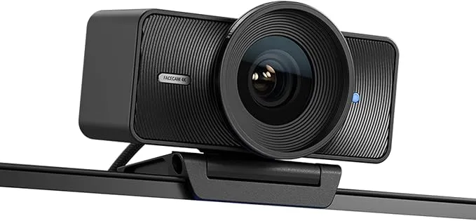 Elgato Facecam 4K - Cámara Web Profesional para Streaming y Creación de Contenido