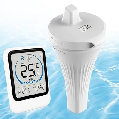 Termómetro Digital Flotante Inalámbrico para Piscina IP68