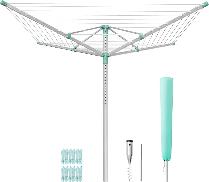 Tendedero Paraguas SONGMICS 50m - Altura Ajustable