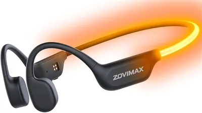 ZOVIMAX Auriculares Conducción Ósea Bluetooth 6.0