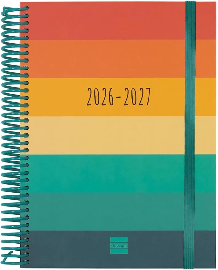 Finocam Diva Agenda Diaria 2026-2027 Curso Lectivo