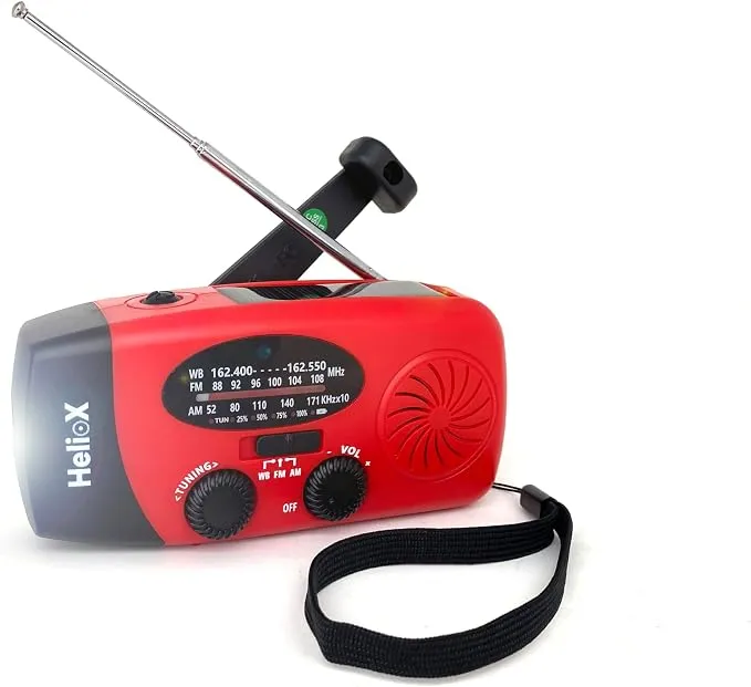 Radio Solar Portátil SOS