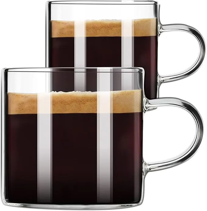 Set 2 Tazas Cristal