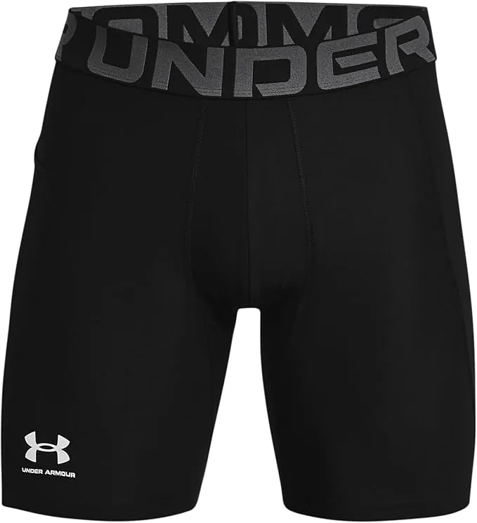 Pantalones Cortos Compresión Under Armour Heatgear Hombre Negro XL