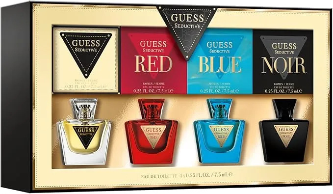 GUESS Set Mujer, 4 Mini EDT