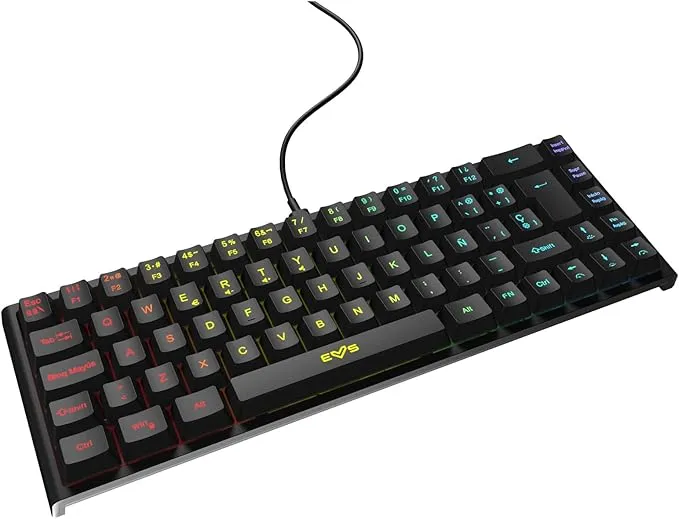 Energy Sistem Gaming Keyboard ESG K4 KOMPACT-RGB Teclado Gamer